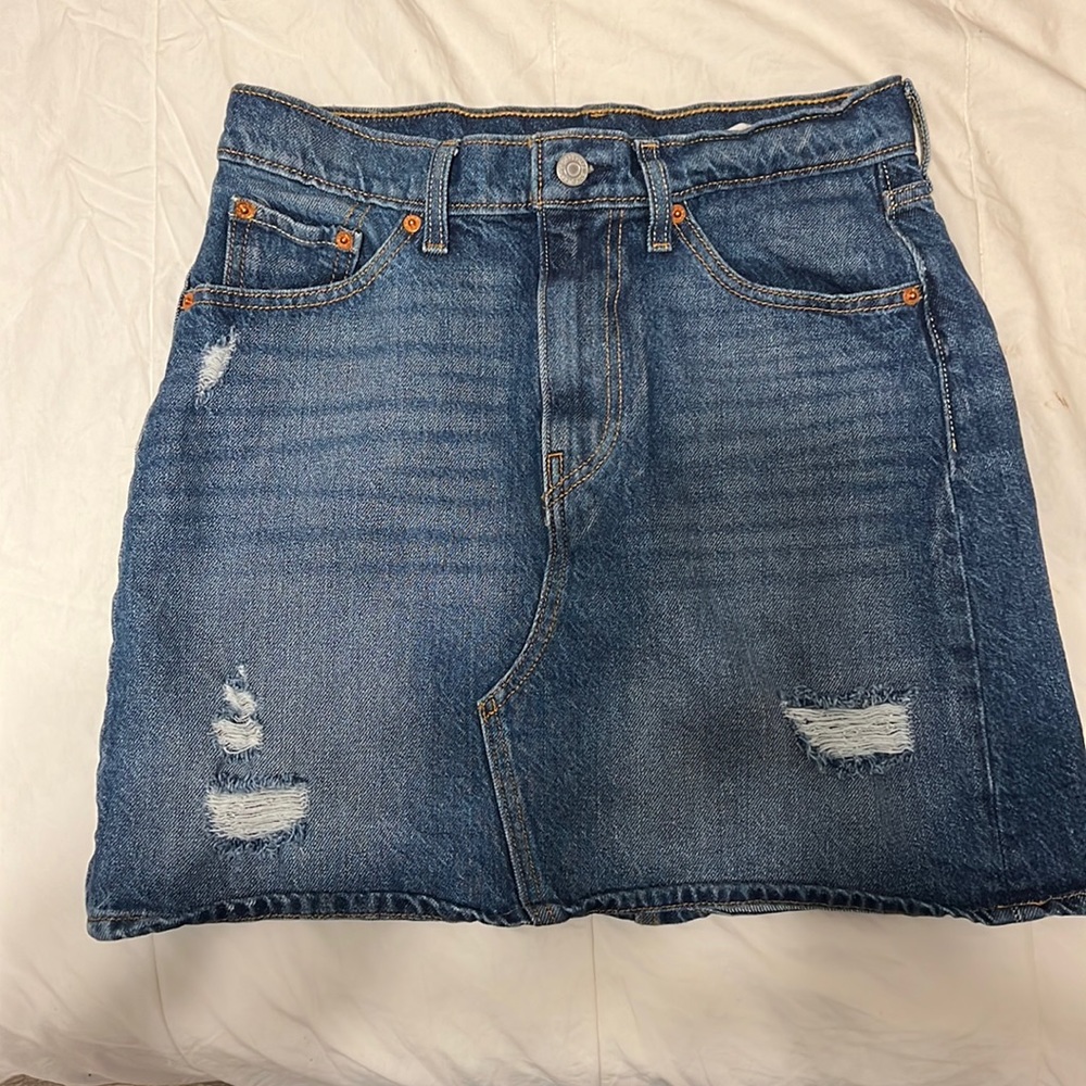 Denim Levi Skirt
